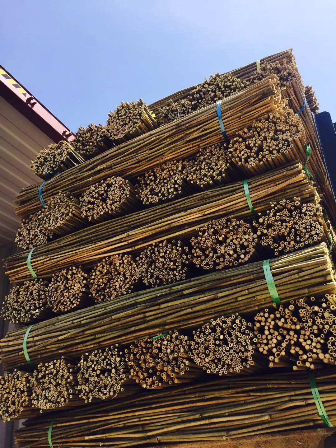 Good price bamboo poles for flower and tree planting with cheap price