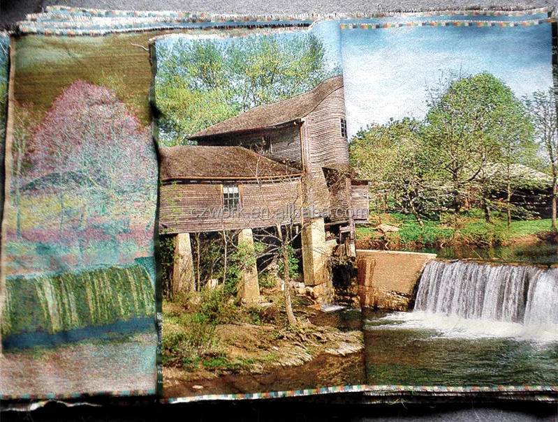 
60*120cm Europe style decorative brocade woven gobelin tapestry wall hangings with back fabric sewing 