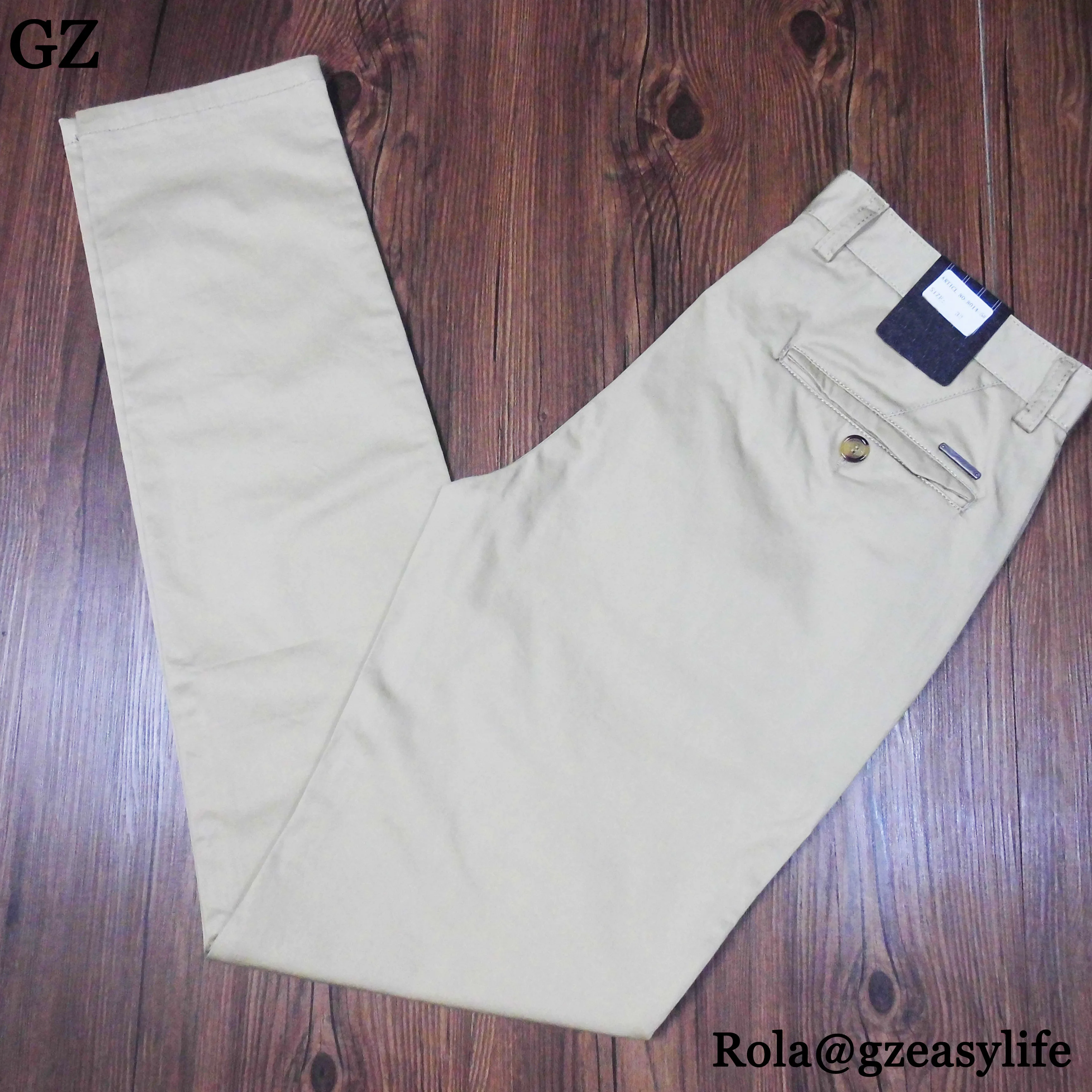 2018 высококачественные хлопковые брюки, мужские брюки, зауженные, Гуанчжоу