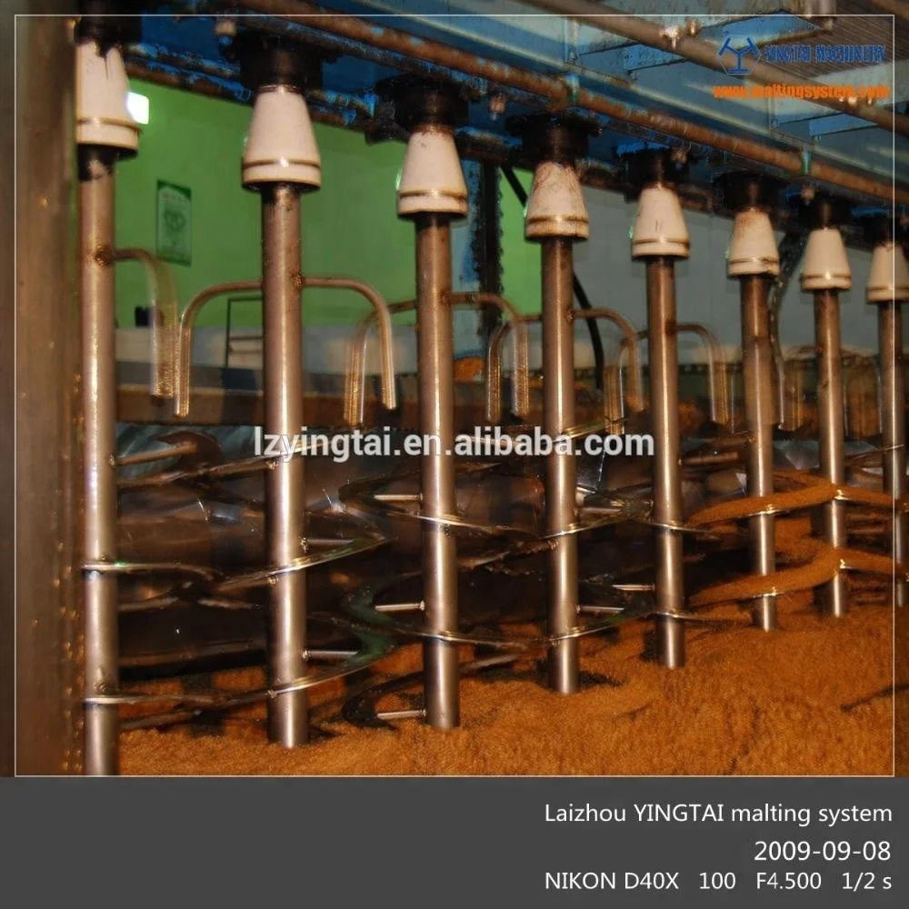 Barley Malt Germination Equipment for Tower Type Malting Technology