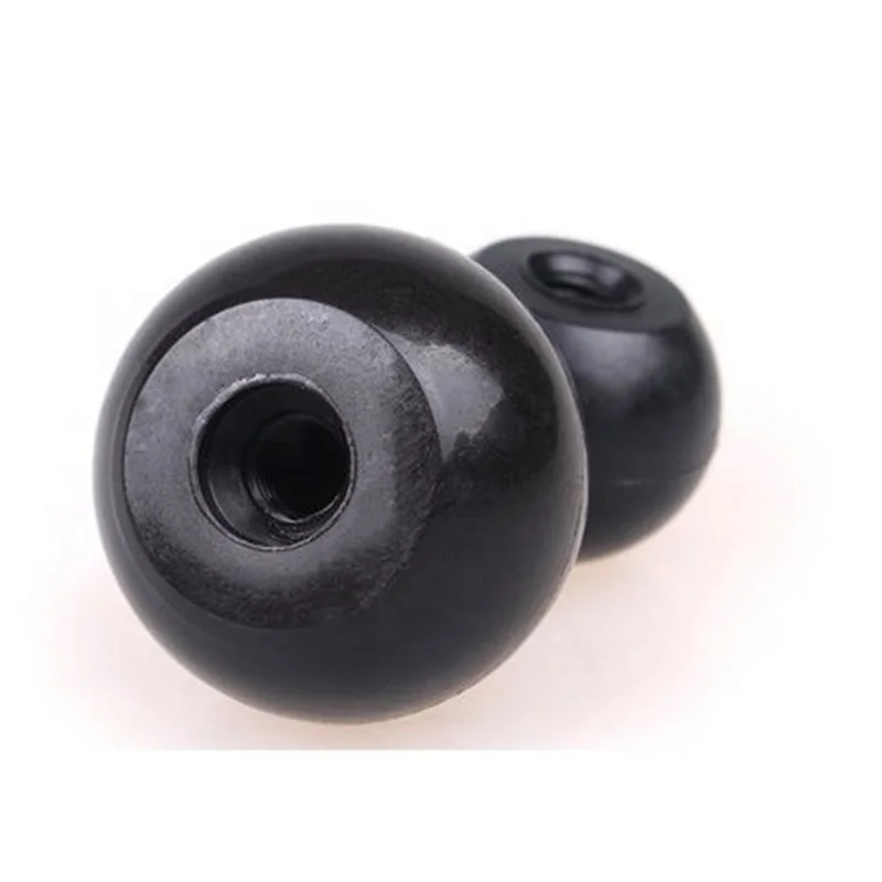 Machine furniture plastic ball clamping knob round knob screw bolt nut 1/4 5/16 3/8