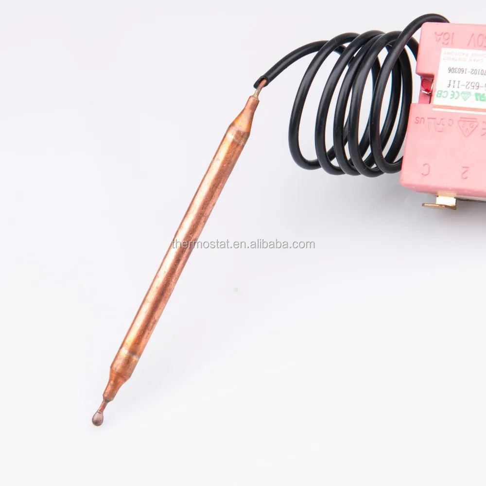 
Capillary thermostat for water heater 