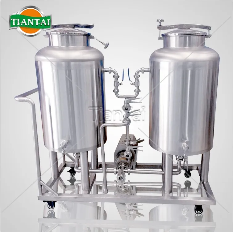 
100L customized CIP system clean-in-place for beer brewery system 