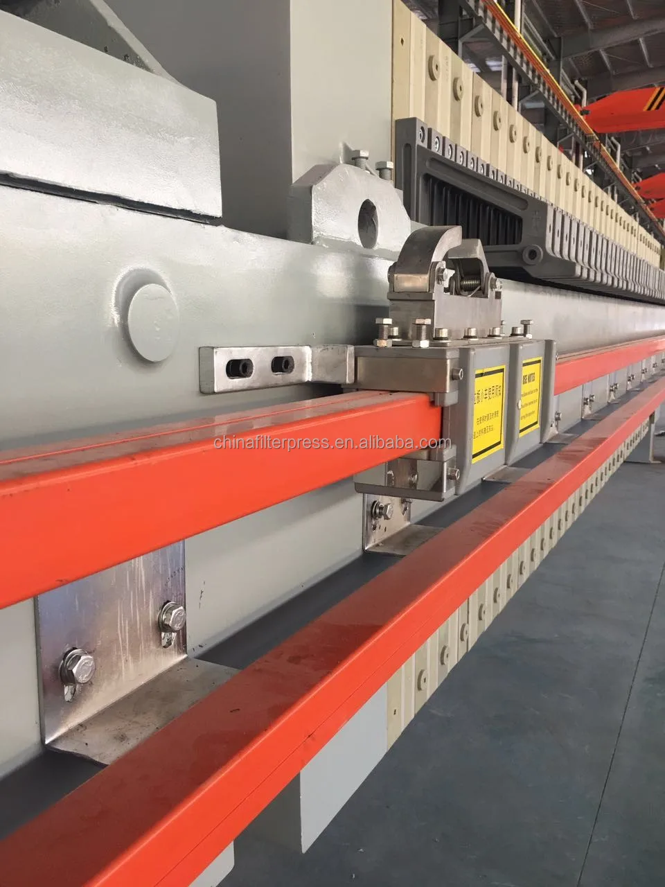 Zhejiang Longyuan 1250 Series Automatic with cloth washing PP Membrane Filter Press