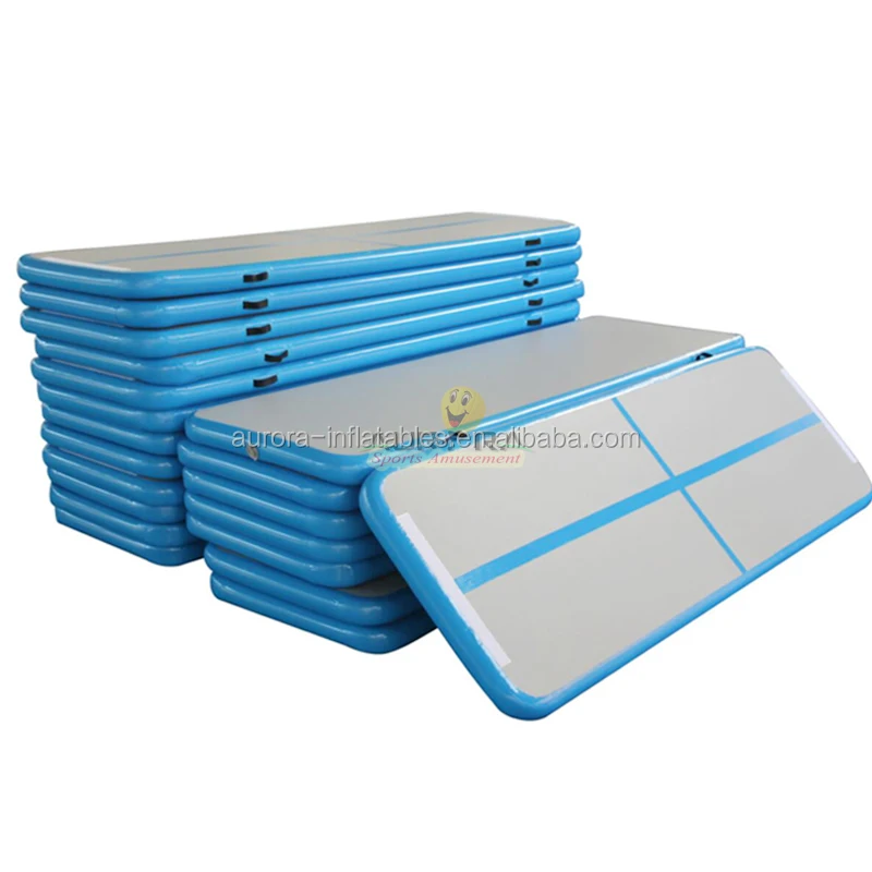 Water Floating inflatable dwf  mat air track sports for gymnastics