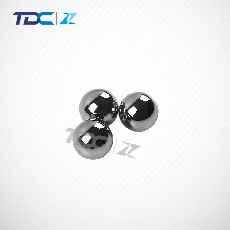 
Zhuzhou Tongda factory 8mm solid polished carbide ball sintered wear tungsten carbide ball with factory stock 