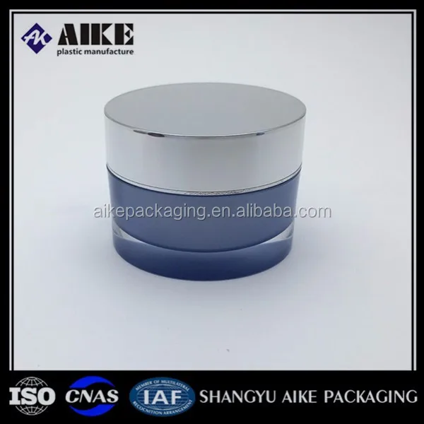 hair gel containers dipping powder jar luxury packaging empty cosmetic plastic cosmetics containers