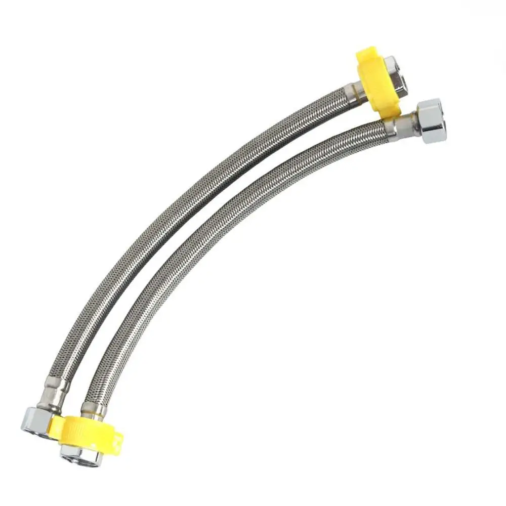 New launching product flexible braided metal hose for wash basins inlet hose water pipe stainless steel shower hose 2m