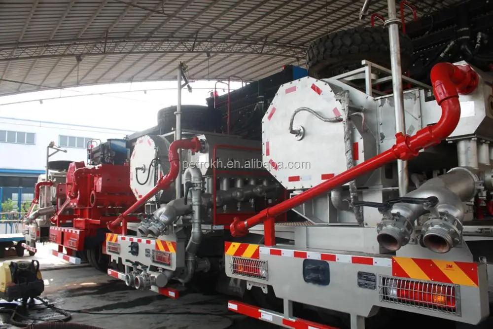 2800 frac truck for API crude oil cracking dehydrogenation development well drilling exploratory well extraction