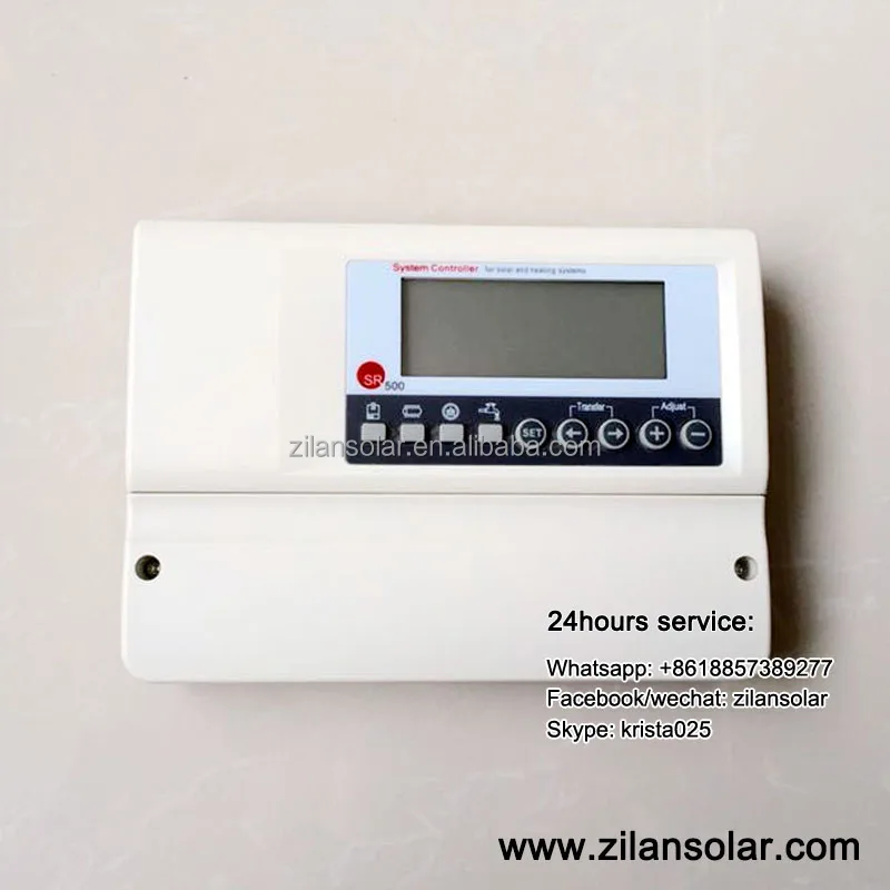 SR500 solar controller 110~240V for non pressure solar water heater SR500