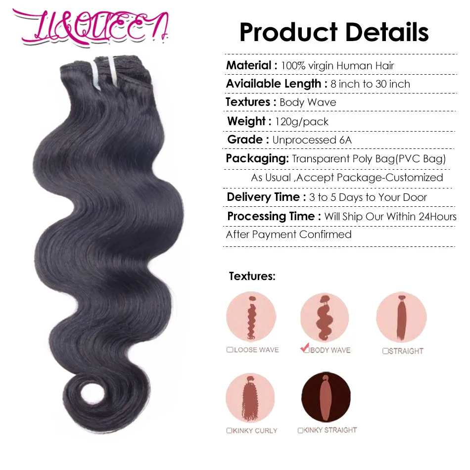 
10-28 inch clip in body wave human hair extensions bundles with lace closure 5 star human hair wigs 