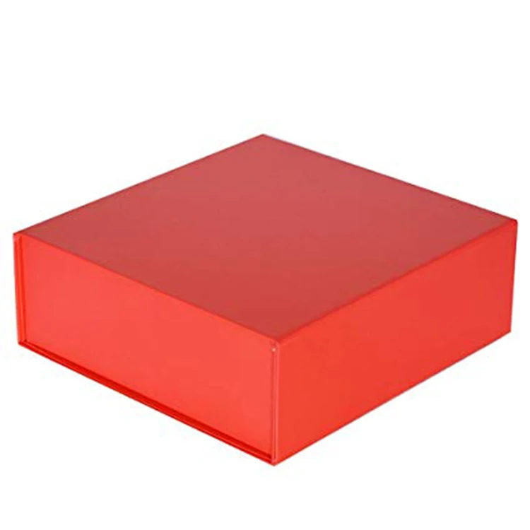 wholesale black rigid cardboard 10x10 gift boxes