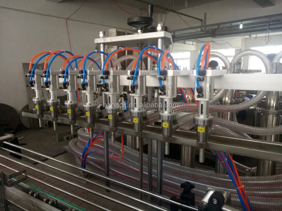 Chinese Supplier High Speed 8 Heads Automatic Paste Filling Machine