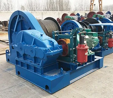 5ton diesel engine powered winch for marine construction mining winch