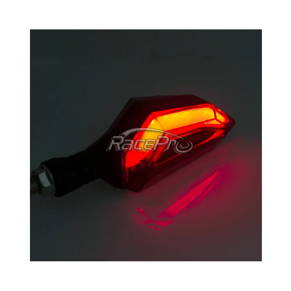 2x12 В двухцветный 18LED указатель поворота для мотоцикла