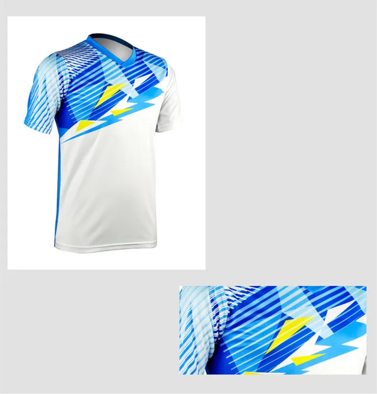 Fast Dry Sublimated Printing Sports Jerseys OEM Badminton shirts