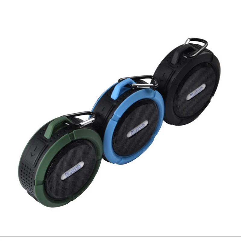 Уличный портативный беспроводной мини-динамик с Bluetooth водонепроницаемый динамик присоской поддержка микрофона/душевых звонков/FM-радио