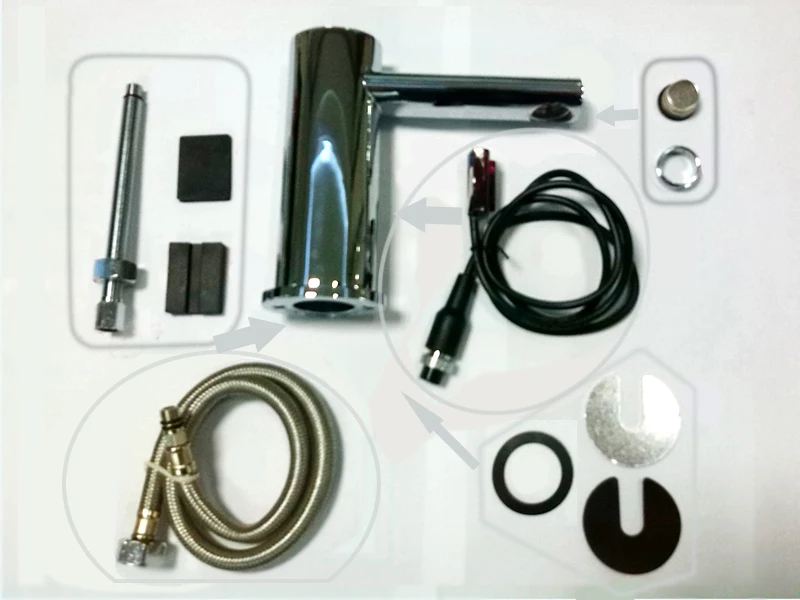 Smart Sensor Faucet Infrared Sensor Automatic Water Saver Tap Anti-overflow Kitchen Bathroom Inductive Faucet