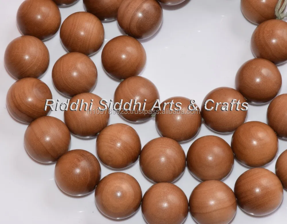 sandalwood loose beads/sandalwood rosary beads/sandalwood religious beads