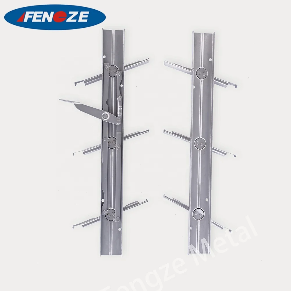 A4 DIY steel sizes profile sliding window iron louvre frame