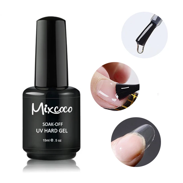 Mixcoco hot selling build gel in bottle uv build gel polish structure gel