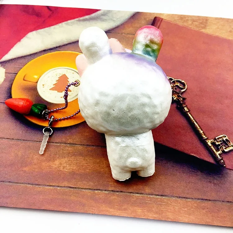 
2019 new design PU foam squishy anti stress relievers rabbit promotional gifts items for children. 
