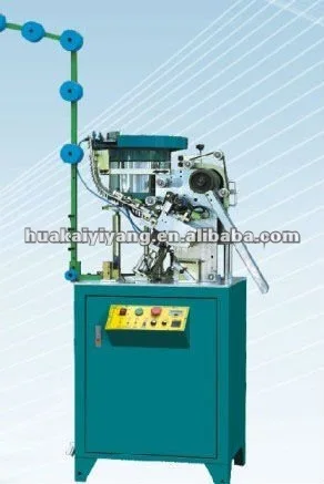 Auto Nylon Gapping and Bottom Stop Zipper Making Machine