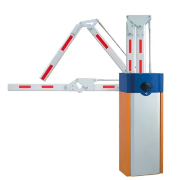 Automatic security access control parking folding barrier gate