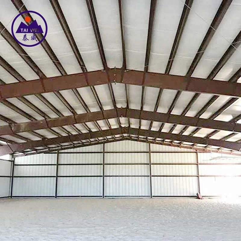 Good design low cost industrial shed metal insulated roof steel warehouse building
