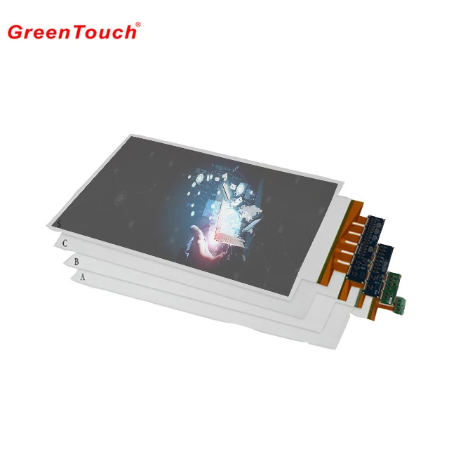 interactive touch foil 65 inch usb multi touch screen foil film for LCD monitor, touch kiosk