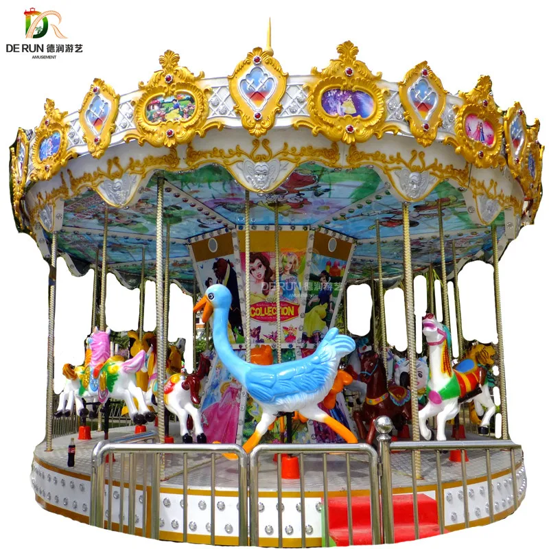 
Amusement Park Ride Carnival Rides Swing Carousel Horse 