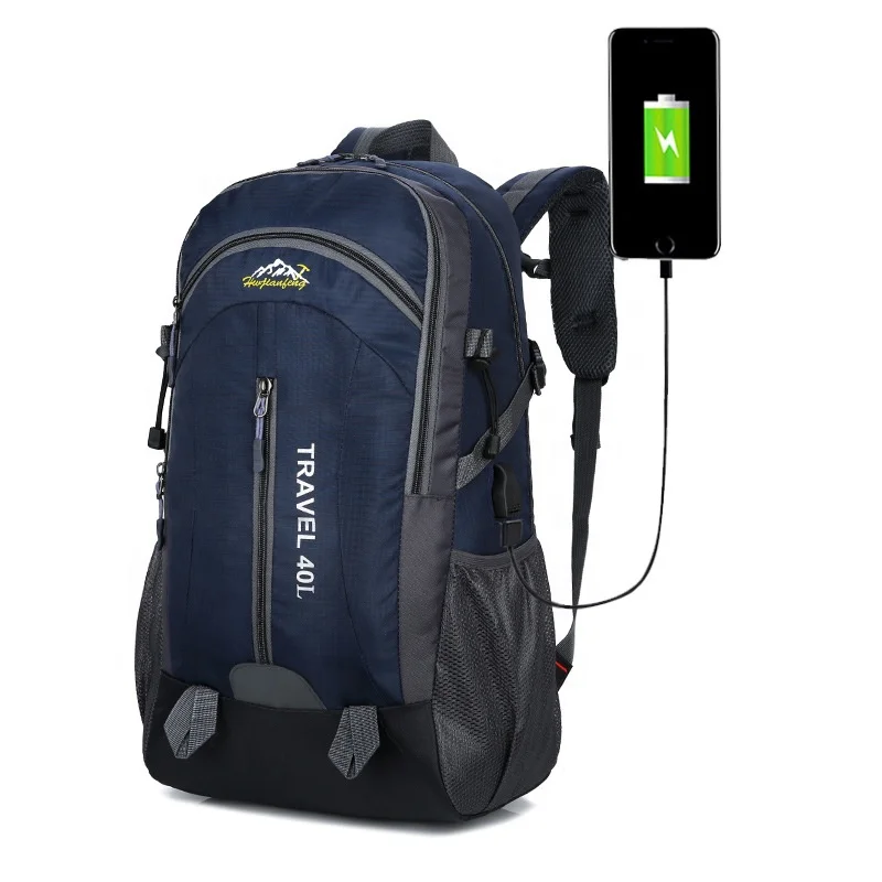 
Hot Selling Water Resistant School Travel Hiking Laptop Backpack 