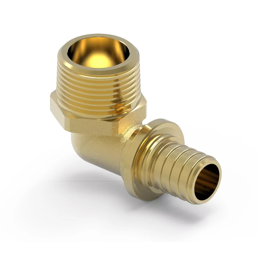 plumbing brass fitting elbow pex fitting