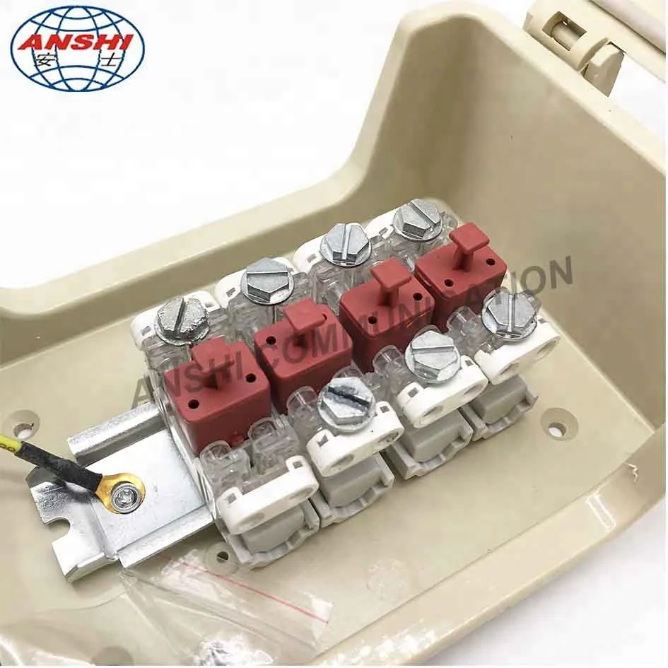 ANSHI 10 Pair External Distribution Point  Box For STB module