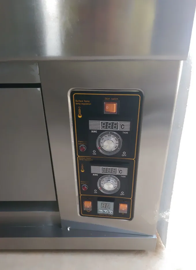 Cheap Price Single Deck 2 Trays Gas Mini Oven for Bakery Restaurant and Hotels