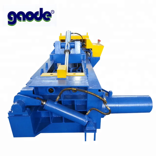 Gaode Hydraulic recycling scrap iron metal baling press