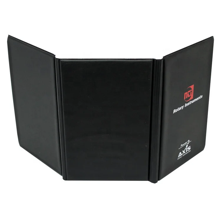 Delicate appearance three fold file folder