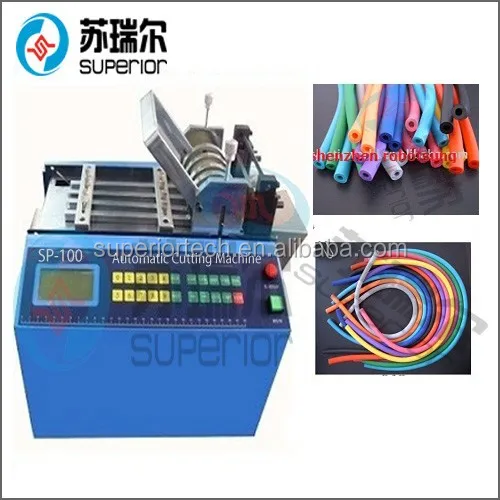 Silicone tube cutting machine