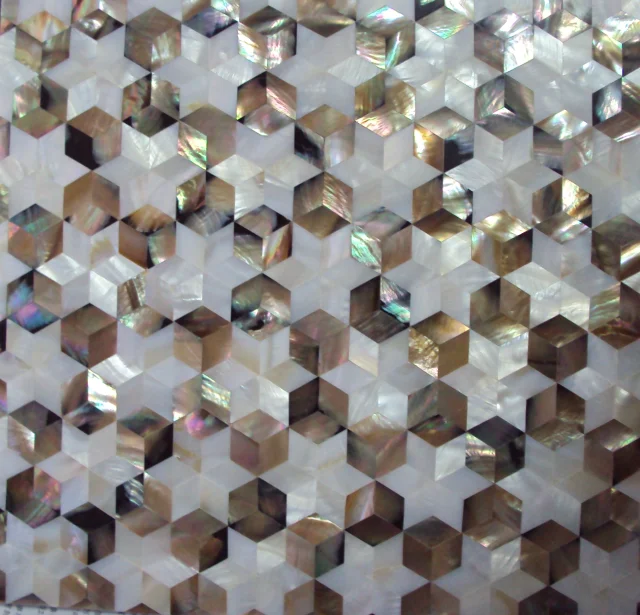 Мозаичная напольная плитка из натуральной керамики