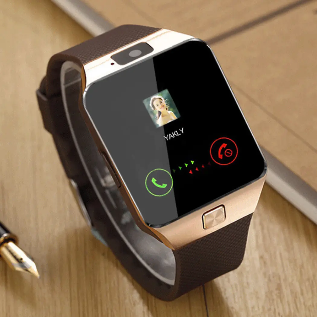 2019 amazon Лидер продаж оптовая продажа фитнес Носимых Смарт часы DZ09 Smartwatch сенсорный экран