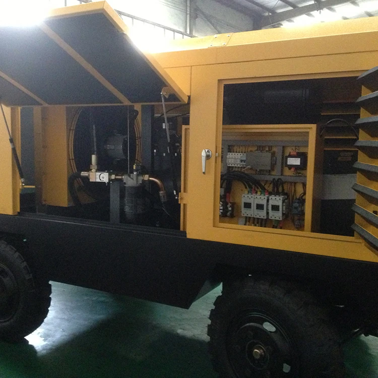Lgcy-18/17 Dth Drilling Rig Use 630Cfm 17Bar Screw Air Compressor For Sale
