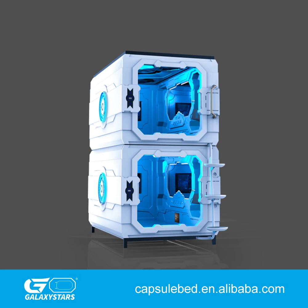 Technology vertical capsule single sleeping cabin bed sleep box for sale