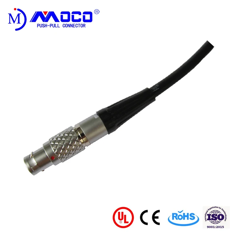 Connector FGG 0B 2 3 4 5 6 7 9 Pin Male Connector  FGG Male Plug for Sound Devices Zaxcom Denecke Timecode