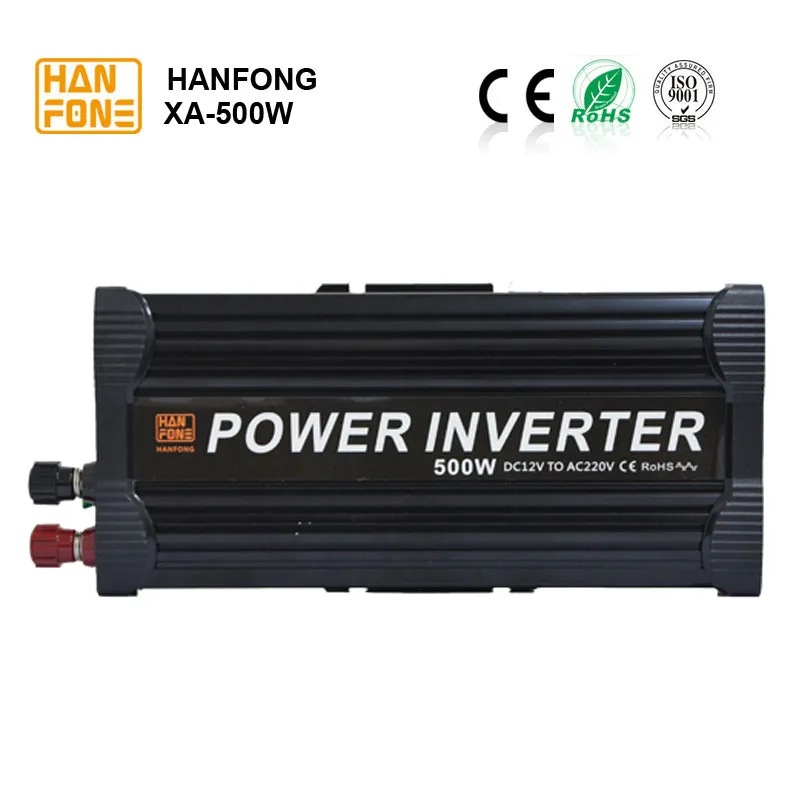 Modify sine wave 500w converter 12v to 220v/single phase variable frequency inverter