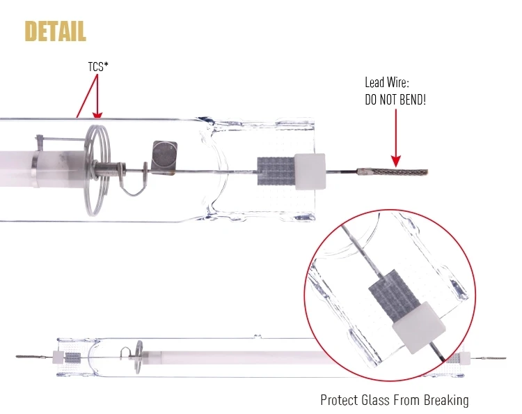 Лампа DE 600 Вт hps для промышленного освещения 600 Вт