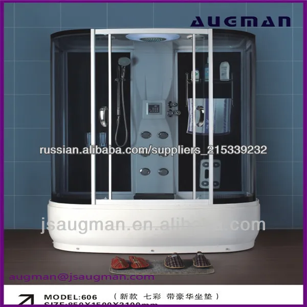 новый дизайн фабрика фарфора гидро-массаёный портативный туалет и душевая комната/ходить в ванной душ combo модель 606