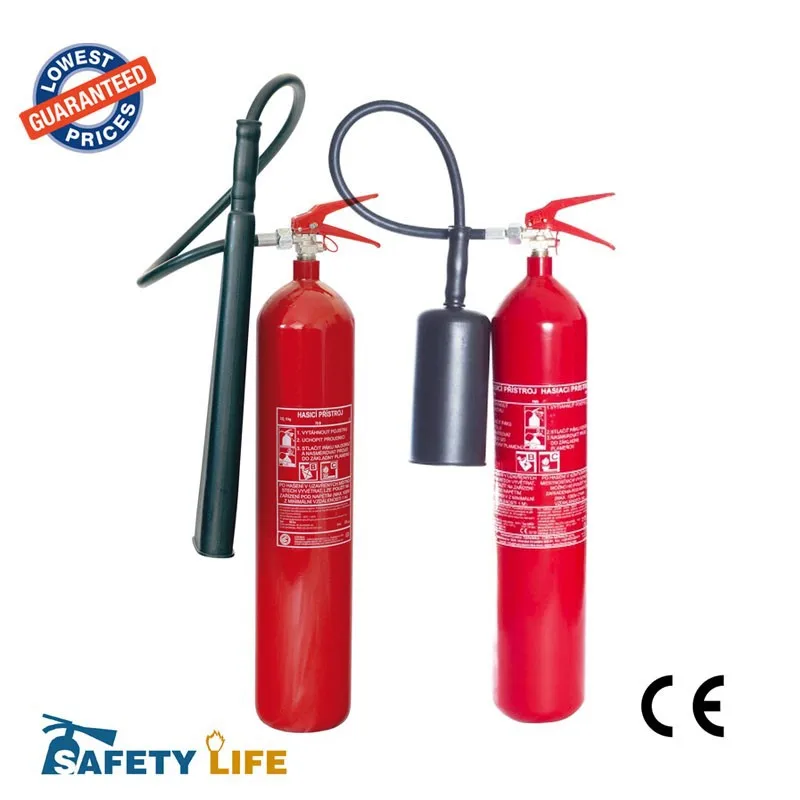 carbon dioxide fire extinguishers black color co2 fire extinguishers