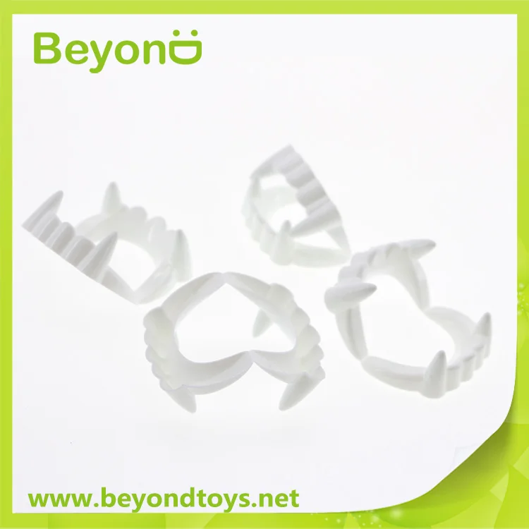 white plastic halloween vampire teeth vampire fangs for kids and adults halloween party favors