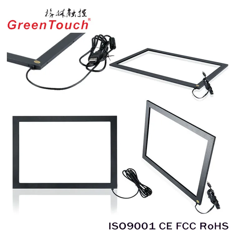 
17 inch USB infrared multi touch screen panel, ir touch screen frame, touch screen monitor 