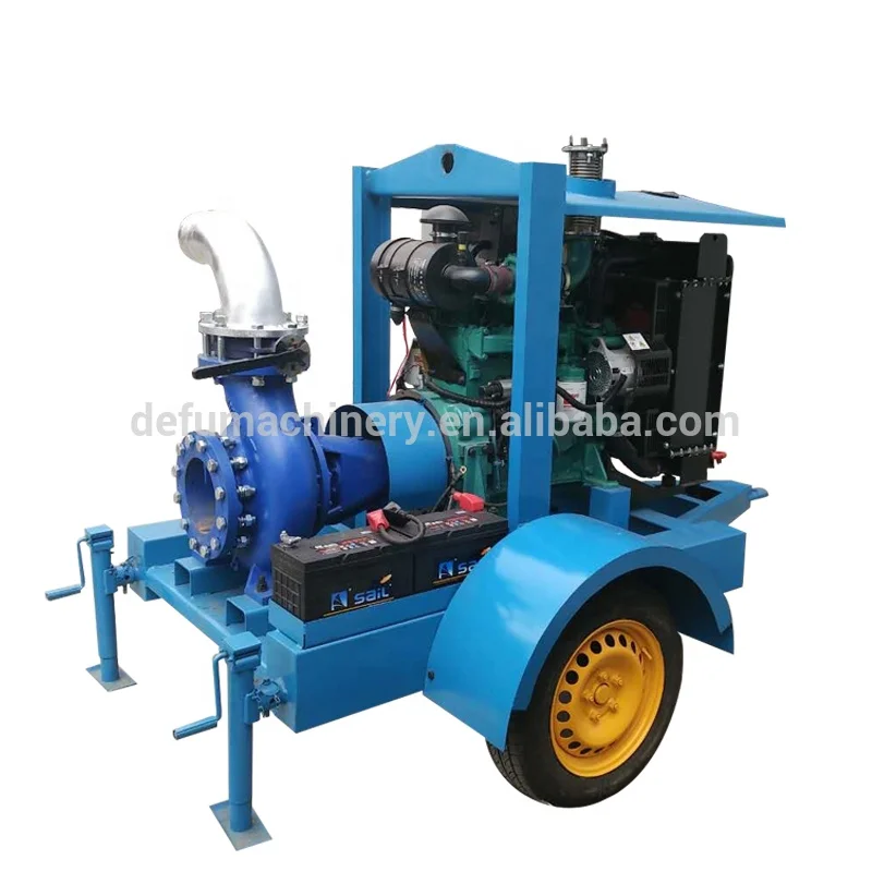 375m3/h 25m Head Agricultural Irrigation Diesel Water Pump